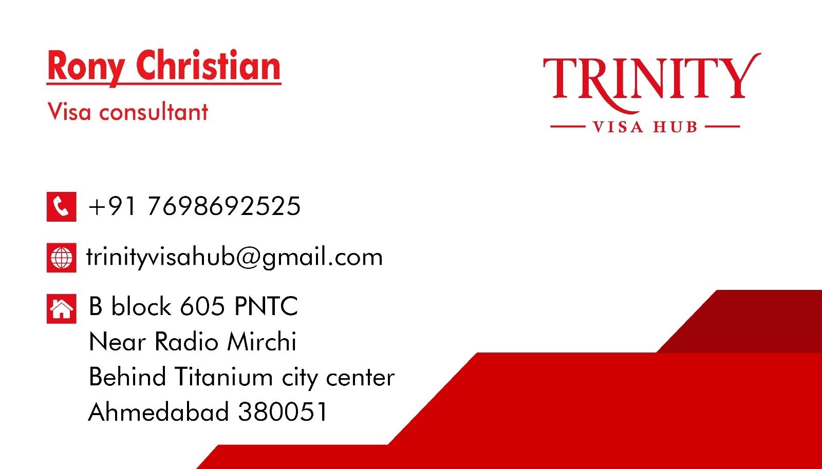 Trinity Visa Hub - screen 2