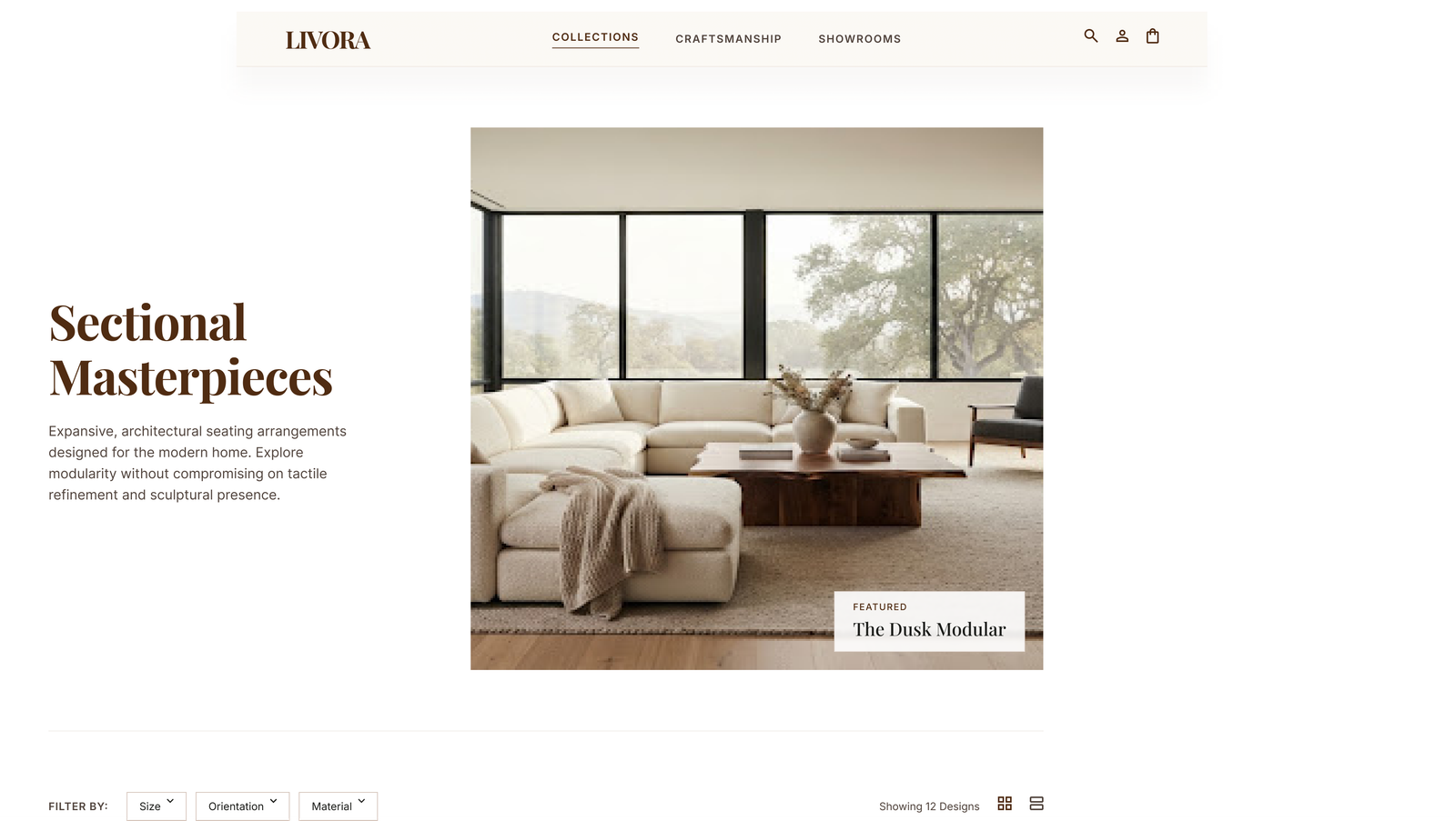LIVORA - screen 2